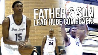 Metta World Peace & His SON Lead COMEBACK @ Drew League! Ron Artest III Plays Like Metta!