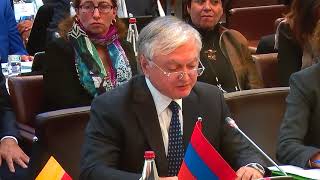 L’intervention du ministre Edward Nalbandian lors de la 34e Conference Ministerielle de la Francophonie