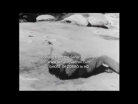 GHOST OF ZORRO Serial Sample Clip featuring Clayton Moore
