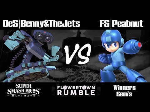 FTR5 - OeS | Benny&TheJets (ROB) VS FS | Peabnut (Mega Man) - SSBU Winners Semi's