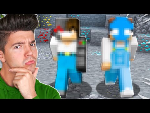 Guessing Minecraft YouTubers using ONLY Their Gameplay! *impossible*