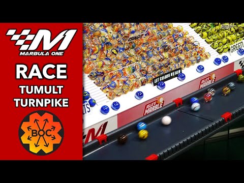🏁 Marbula One S4 GP5 🏁 Tumult Turnpike RACE 💥 Jelle's Marble Runs