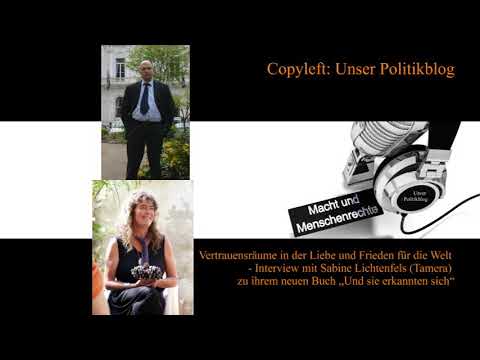 Sabine Lichtenfels zu ihrem Buch „Und sie erkannten sich.“