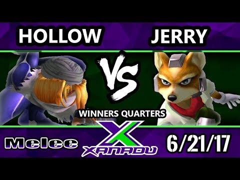 S@X 207 - Hollow (Sheik) Vs. Jerry (Fox) - Smash Melee Winners Quarters - SSBM