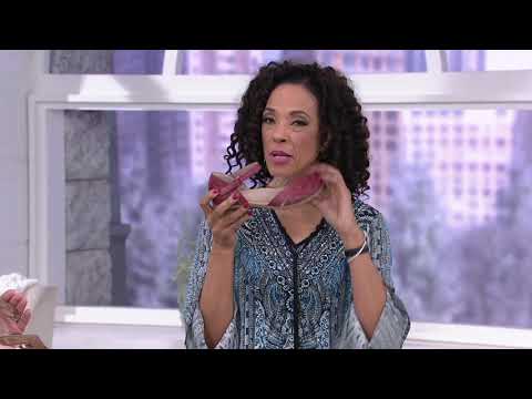 Earth Leather Mary Jane Sandals - Camellia Cahoon on QVC