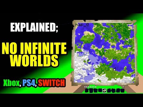 EXPLAINED; No Infinite Worlds on MINECRAFT Switch / PS4 / Xbox