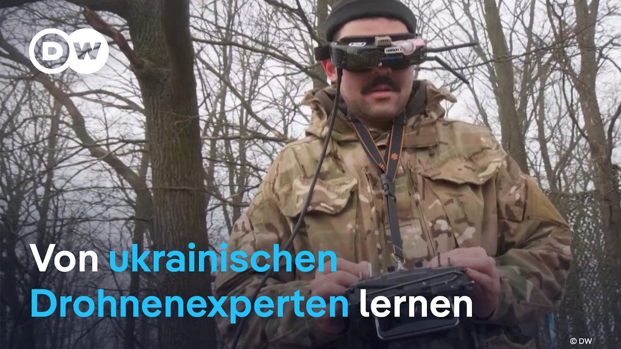 Ukrainische Soldaten berichten in Großbritannien von ihren Erfahrungen an der Front