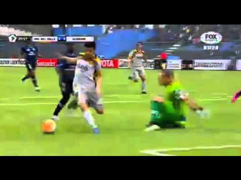Increíble gol que falla Álex Cáceres  - Indep. del Valle 0 - 0 Guaraní - Copa Libertadores 2016