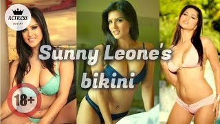 Bollywood sexy actress Sunny Leone in hot bikini�