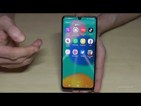 Samsung Galaxy M12/M22/M32: How to uninstall or disable an app? Tutorial for removing apps