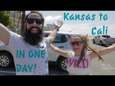 Kansas to California IN ONE DAY!