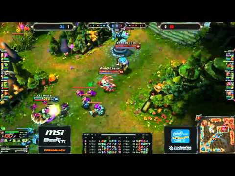 DreamHack Summer 2012 LoL Grand Finals Last Game CLG.EU vs M5 [1080p] [HD]