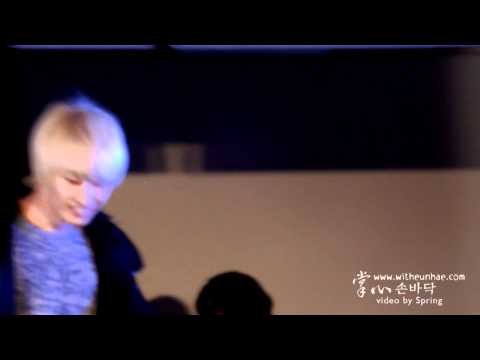 [掌心witheunhae] 111116 Kiss The Radio Open Concert with Eunhyuk