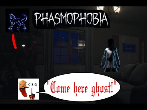CSG pulls a deadly joke on Shyrtexx! - Phasmophobia co-op part 12