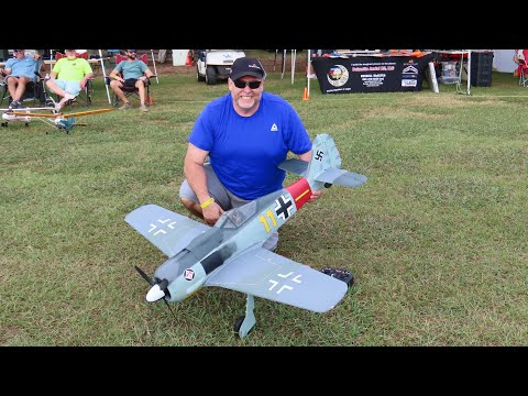 eFlite FW190 at Nall in the Fall 2025 Day 6