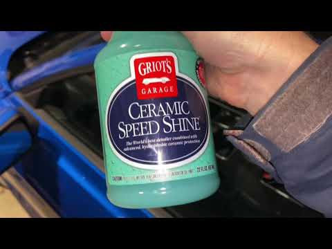 New product! Griots Garage Ceramic Speed Shine