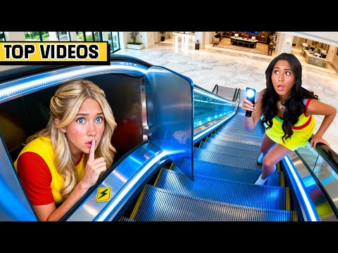 HIDE & SEEK in the MANSION—WHO GETS CAUGHT FIRST 👻 | NEN Family