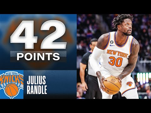 Julius Randle GOES OFF for a 42 POINT PERFORMANCE | January 15, 2023