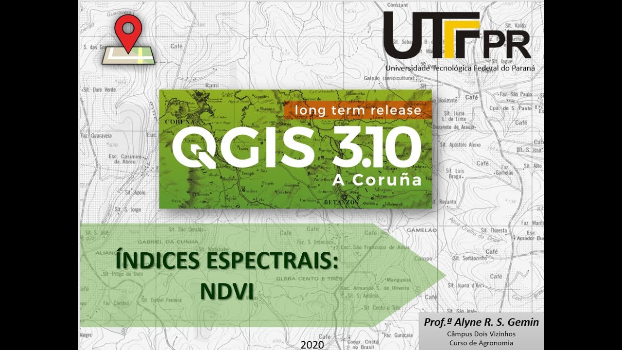 Como calcular o ÍNDICE NDVI utilizando imagens de satélite no QGIS?