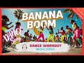 Banana Boom Dance Cardio Workout Song 2025 132 BPM Dancemusic Cardioworkout