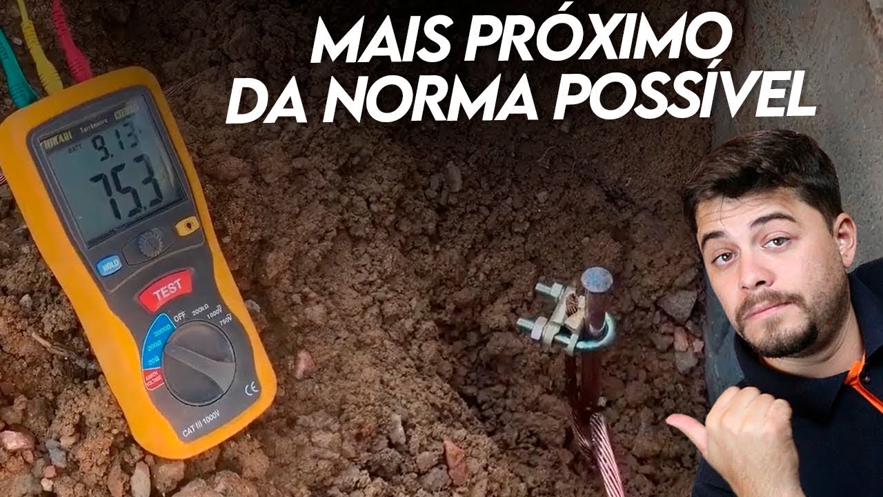 O Aterramento mais PRÓXIMO POSSÍVEL da NORMA que você vai ver