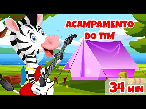 Acampamento do Tim - Giramille 34 min | Desenho Animado Musical