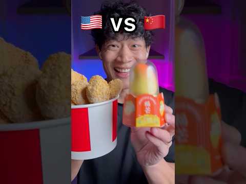 Ice Cream Chicken 🇺🇸 vs Ice Cream Mango 🇨🇳