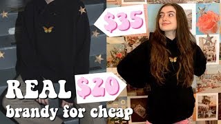 HOW TO GET BRANDY MELVILLE FOR CHEAP + try on haul!!