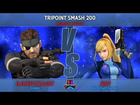 ilikepizza107 (Snake) vs Jisp (Zero Suit Samus) - Tripoint Smash 200 - Money Match