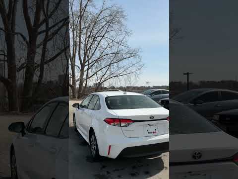 2025 Toyota Corolla Hybrid LE CVT in White for sale at Forbes Waterloo Toyota in Waterloo, ON