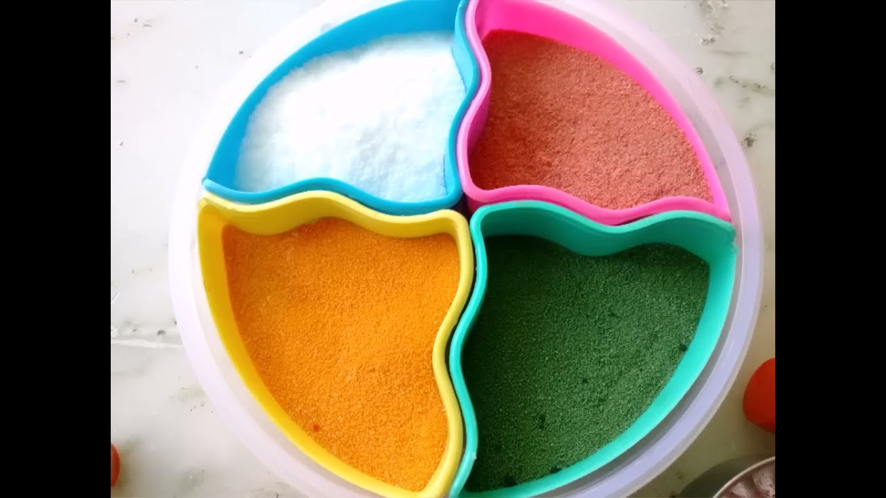 how to make glitter sand for rangoli designs by aarti gupta