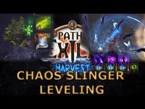 [Path of Exile] Chaos Slinger Leveling - A5 Kitava Run