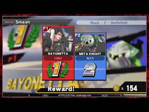 HC112 Smash4 - LF Bo5: LSSJ (Bayonetta) vs ALEX (Meta Knight)