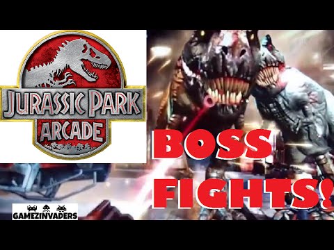 Jurassic Park Arcade! BOSS FIGHTS!!! Arcade Shooter!