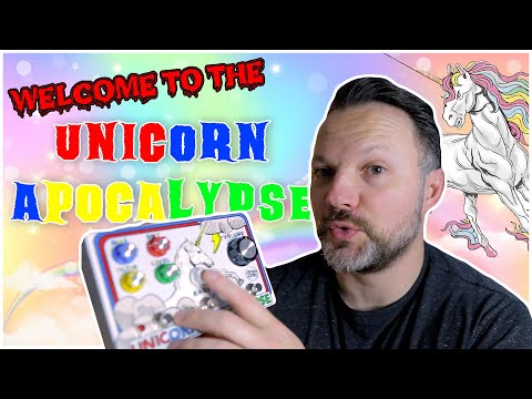 Sketchy Sounds Unicorn Apocalypse Fuzz/Distortion Guitar Pedal image 2