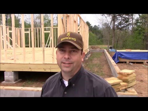 Building My Own Home: Episode 21 - Standing the Extierior Walls