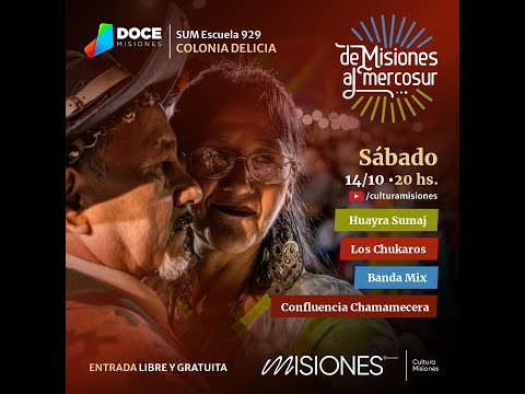 De Misiones Al Mercosur - Colonia Delicia 14/10/2023 20HS