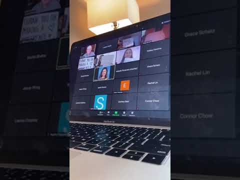 Students Surprise Professor in Final Zoom Class