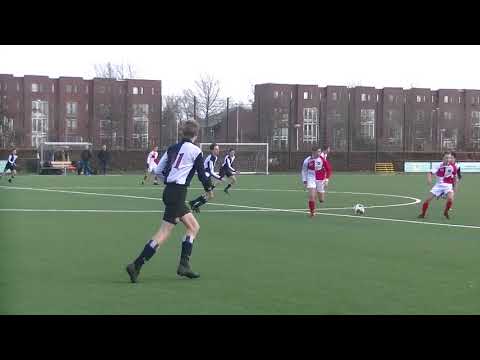 UVV JO17-3 - Victoria JO17-3 1ste helft deel 1 (2-2)