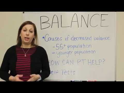 WHITEBOARD WEDNESDAY: Address Balance Issues in the 55-Plus Population