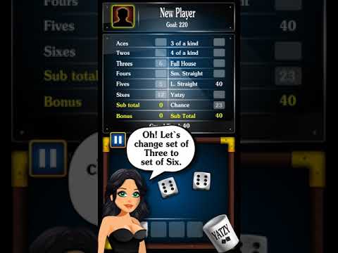 Yachty Dice Game – Yatzy Video