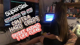 Contra Hard Corps SECRET ENDING | 1 LIFE CLEAR (1LC) | 1CC | MEGA DRIVE / GENESIS | WALKTHROUGH