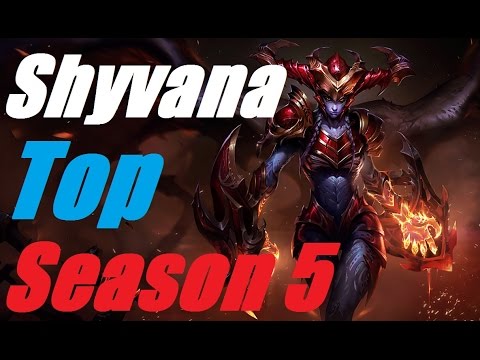 Ranked DuoQ: Season 5 Shyvana Top Vs Tryndamere