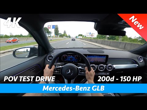 Mercedes-Benz GLB 2020 - POV-Probefahrt in 4K | 200d - 150 PS, Verbrauch, 0 - 100 km/h, Offroad