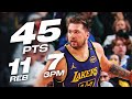 Luka S First 40 PT Game As A Laker March 13 2025