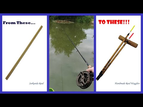 CREATE your own HANDMADE FISHING FLOATS!! (part 8) Preparing the REEDS!! VERY EASY!!!