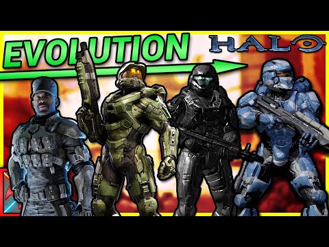 Die EVOLUTION der SPARTAN SUPERSOLDATEN des UNSC - HALO SPARTANS erklärt
