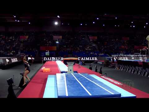 MADSEN Laney (BUL) - 2019 Artistic Worlds, Stuttgart (GER) - Qualifications Vault 1