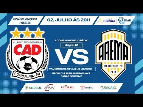 CAD X AAEMA MARIÓPOLIS AO VIVO DO JOAQUIM PRESTES!