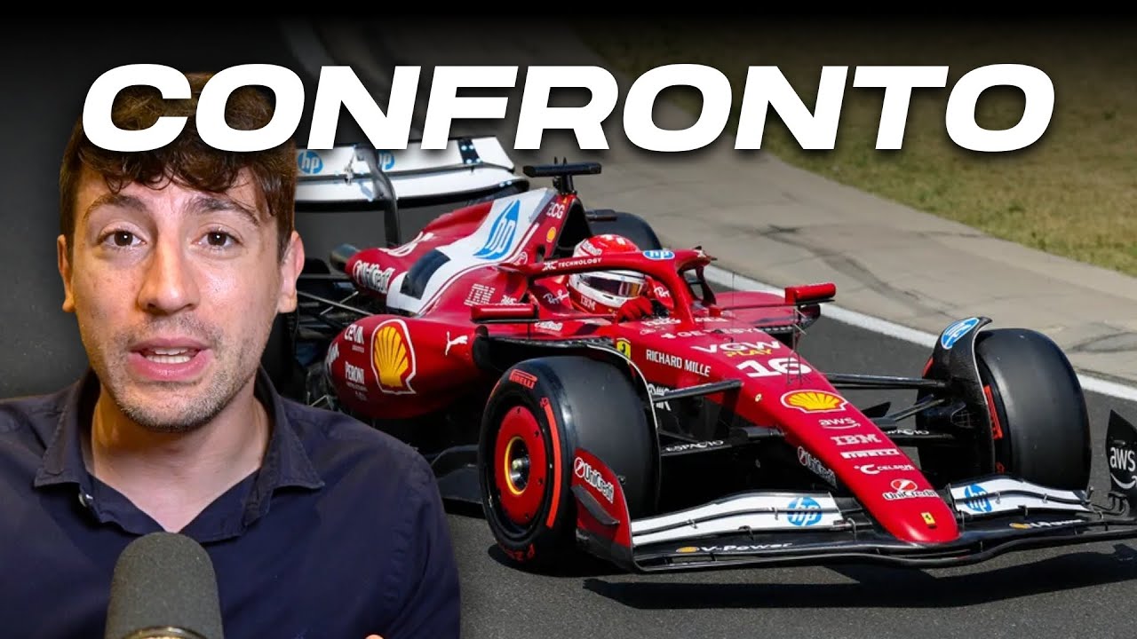 Leclerc al centro contro McLaren